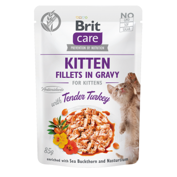 BRIT CARE ΓΑΤΑΣ GRAVY KITTEN ΓΑΛΟΠΟΥΛΑ 85gr BRIT CARE ΓΑΤΑΣ GRAVY KITTEN ΓΑΛΟΠΟΥΛΑ 85gr